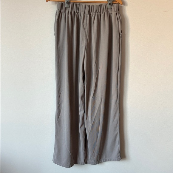 Halara Flex™ High Waisted Pocket Wide Leg Waffle Work Pants - Picture 9 of 10